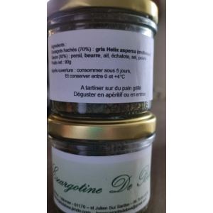 Escargotine (verrine)90gr