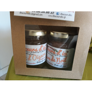 Coffret cadeau avec 2 pots