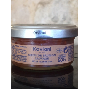 Oeufs de saumon sauvage 50g