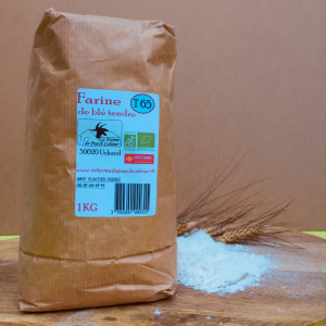 Farine de blé bio - t65 - 1kg