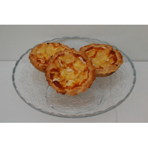 Tartelette camembert lardons par lot de 4