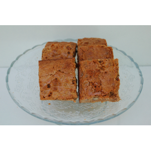 Brownie chocolat praliné noisettes par 2