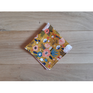 Serviette de table - soleil d'été/rose