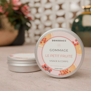 Gommage visage / corps petit fruité