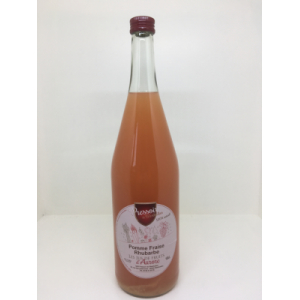 Jus de pomme fraise rhubarbe 1l