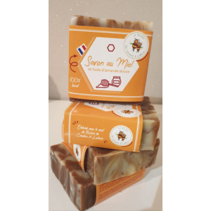 Savon au miel et huile d’amande douce