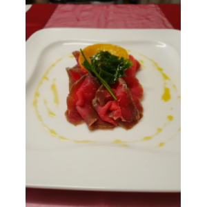 Gravlax de boeuf