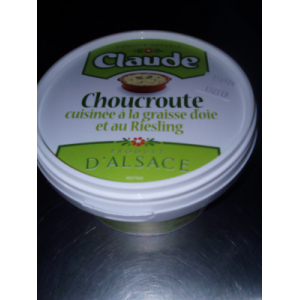 R/choucroute cuisinéegraisse d'oie riesling..