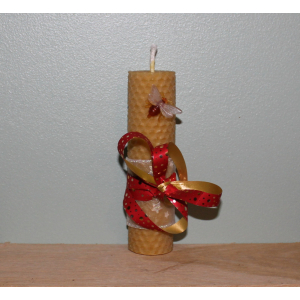 Bougie 100% cire d'abeilles