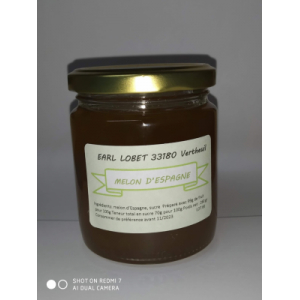 Confiture melon d'espagne