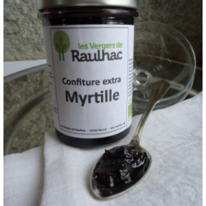 Confiture myrtille - achat solidaire