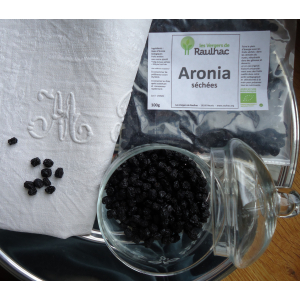 Baies d'aronia séchées biologique