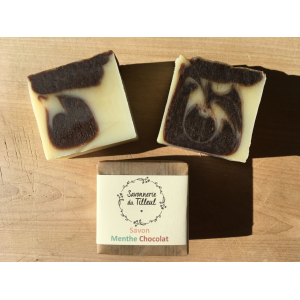 Savon menthe chocolat
