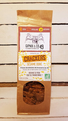 Crackers sésame doré