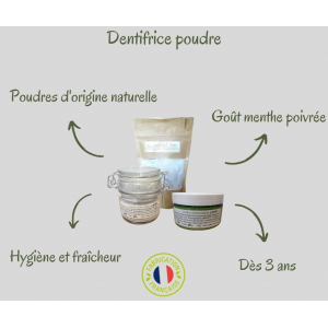 Dentifrice pot en verre