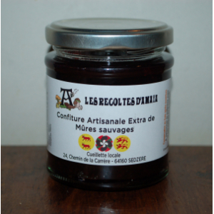 Confiture de mûres sauvages