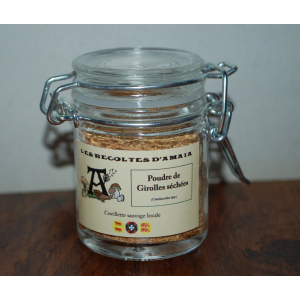 Poudre de girolles séchées