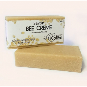 Savon bee creme - miel et avoine
