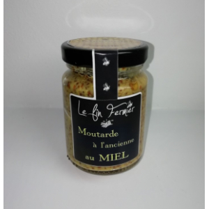 Moutarde à l'ancienne au miel