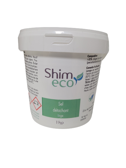 Sel detachant ou percarbonate de soude - 2 formats - Shimeco 
