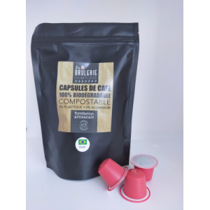 Capsules café brésil x15