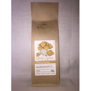 Sablé tome/cumin