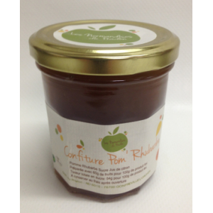 Confiture pomme-rhubarbe