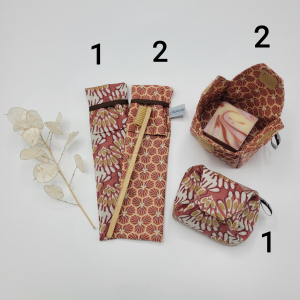 Etui brosse à dents / porte-savon nomade