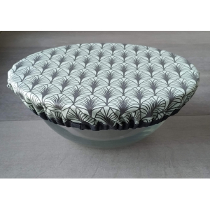 Couvre plats - feuilles vertes