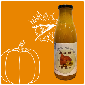 Soupe de potimarron-châtaigne