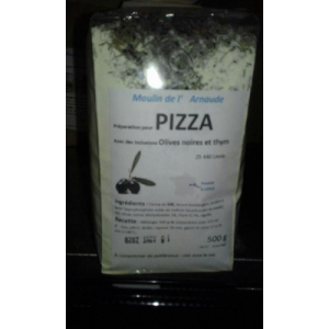 Préparation pour pizza olives et th