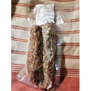 Saucisson porc noir plein air