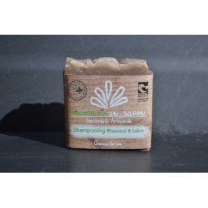 Shampoing rhassoul et bière