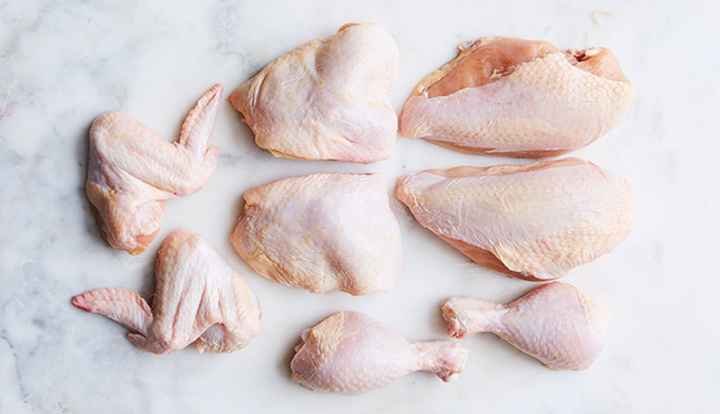 Poulet découpé en morceaux - 1 u - Ferme Des Moenes - Locavor.fr