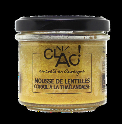 Mousse de lentilles corail à la thaïlandais
