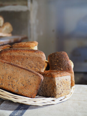 Pain sans gluten nature