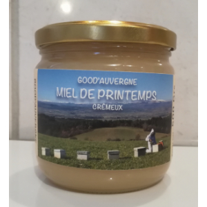 Miel de printemps crémeux