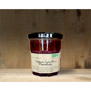 Confiture de framboises bio
