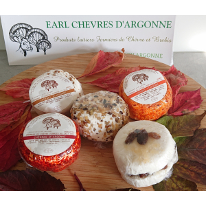 Chèvre frais raisin miel