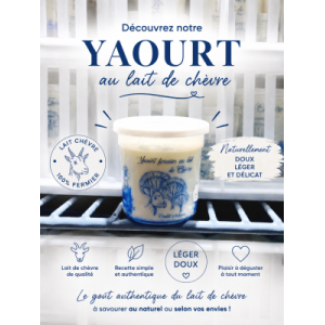 Yaourt de chèvre nature