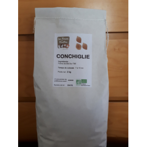 Pâtes conchiglie bio