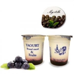Yaourt myrtilles ferme de sigy