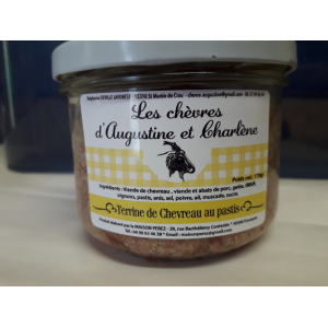 Terinne/pâté de chèvre au pastis