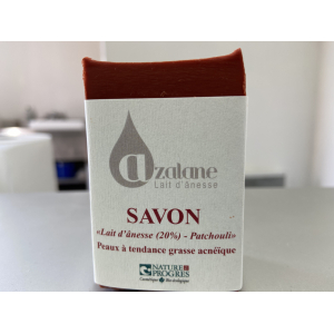Savon lait d anesse 20% et patchouli