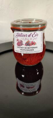 Chutney betterave et fruits rouges