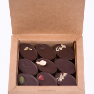 Boîte de 9 chocolats bio