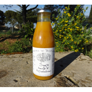 Soupe courge et topinambour