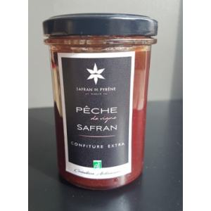 Confiture pêche de vigne-safran