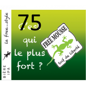 Bière ipa 75cl : la free-style