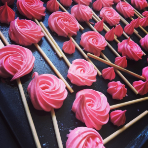 Sucettes meringuées